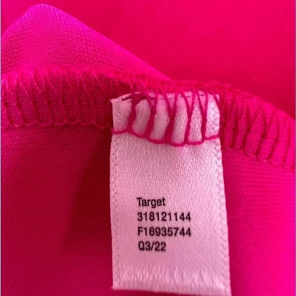 Hot pink slip dress size 3X - Picture 4 of 4